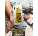 Etui na telefon HUAWEI Y7 2019 HOME IS WHERE THE CAT IS