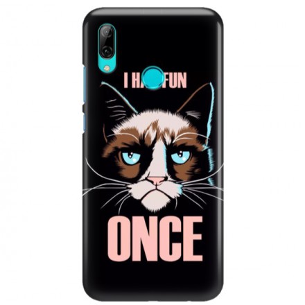 Etui na telefon HUAWEI Y7 2019 I HAD FUN ONCE
