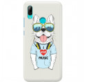 Etui na telefon HUAWEI Y7 2019 I LOVE MUSIC
