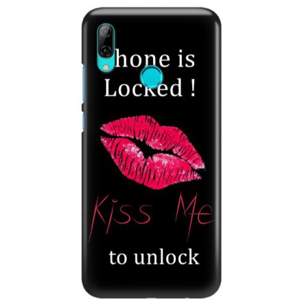 Etui na telefon HUAWEI Y7 2019 KISS ME TO UNLOCK