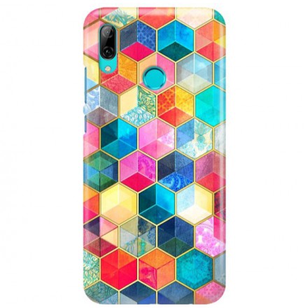 Etui na telefon HUAWEI Y7 2019 KOLOROWE COLORFULL