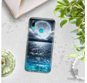 Etui na telefon HUAWEI Y7 2019 KSIĘŻYC NOC
