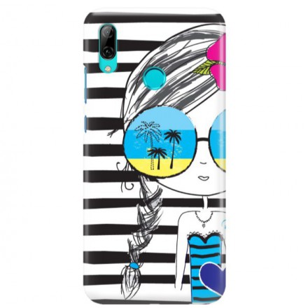 Etui na telefon HUAWEI Y7 2019 SUMMER GIRL