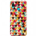 Etui na telefon HUAWEI Y7 2019 TRIANGLES TRÓJKĄTY