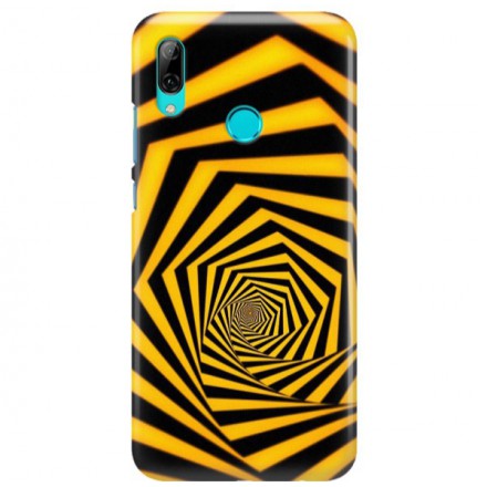 Etui na telefon HUAWEI Y7 2019 ŻÓŁTO CZARNE