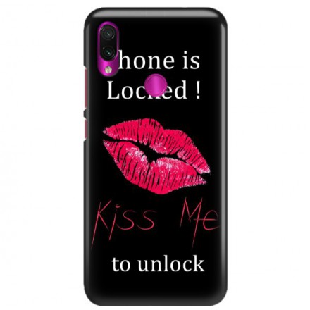 Etui na telefon XIAOMI REDMI NOTE 7 KISS ME TO UNLOCK