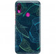 Etui na telefon XIAOMI REDMI NOTE 7 NIEBIESKIE LIŚCIE