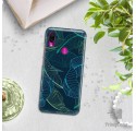 Etui na telefon XIAOMI REDMI NOTE 7 NIEBIESKIE LIŚCIE