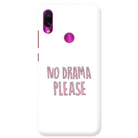 Etui na telefon XIAOMI REDMI NOTE 7 NO DRAMA PLEASE