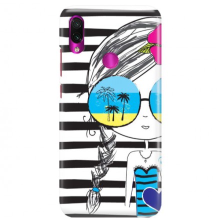 Etui na telefon XIAOMI REDMI NOTE 7 SUMMER GIRL