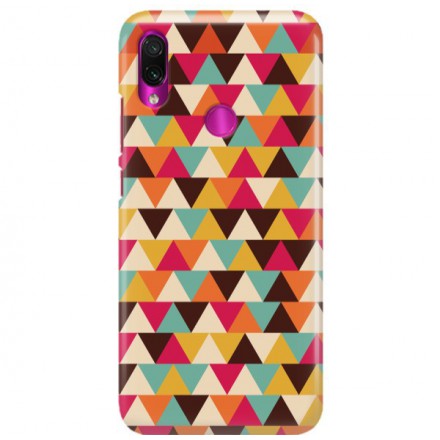Etui na telefon XIAOMI REDMI NOTE 7 TRIANGLES TRÓJKĄTY