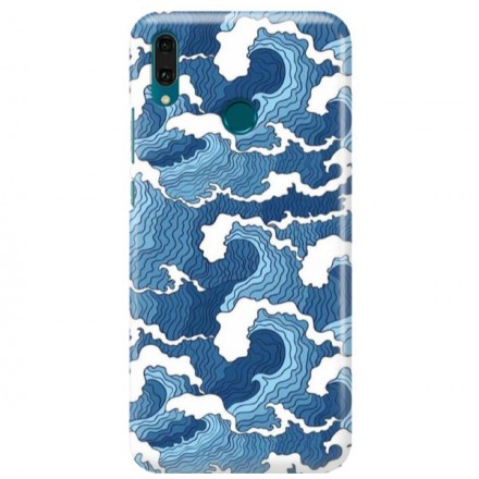 Etui na telefon HUAWEI Y9 2019 FALE WAVES