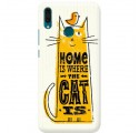 Etui na telefon HUAWEI Y9 2019 HOME IS WHERE THE CAT IS