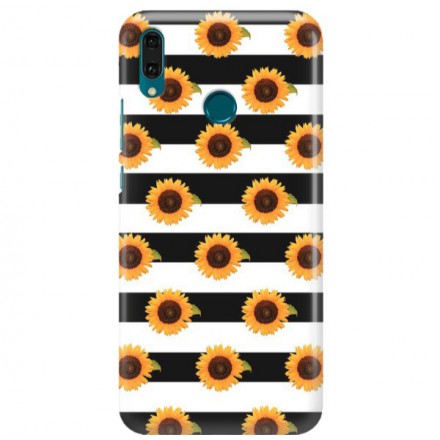 Etui na telefon HUAWEI Y9 2019 SŁONECZNIKI