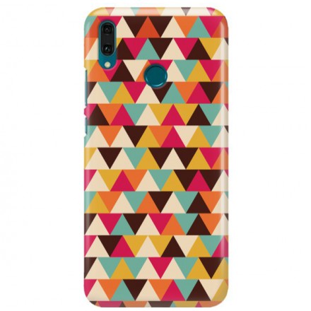 Etui na telefon HUAWEI Y9 2019 TRIANGLES TRÓJKĄTY