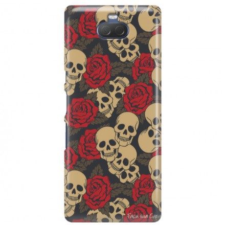 Etui na telefon SONY XA3  CZASZKA SKULL