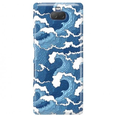 Etui na telefon SONY XA3  FALE WAVES