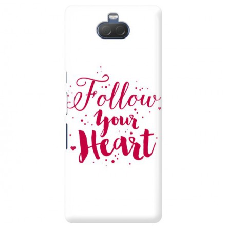Etui na telefon SONY XA3  FOLLOW YOUR HEART