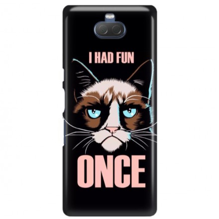 Etui na telefon SONY XA3  I HAD FUN ONCE