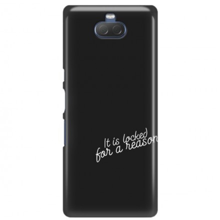 Etui na telefon SONY XA3  IT IS LOCKER FOR A REASONS