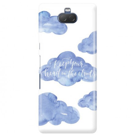 Etui na telefon SONY XA3  KEEP YOUR HEAD IN THE CLOUDS