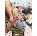 Etui na telefon SONY XA3  KWIATY FLOWERS