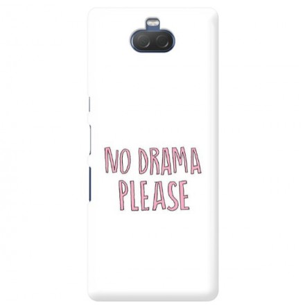 Etui na telefon SONY XA3  NO DRAMA PLEASE