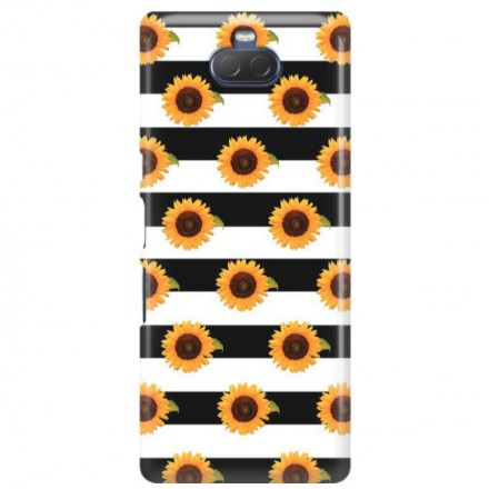 Etui na telefon SONY XA3  SŁONECZNIKI