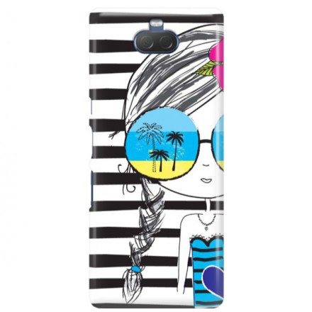 Etui na telefon SONY XA3  SUMMER GIRL