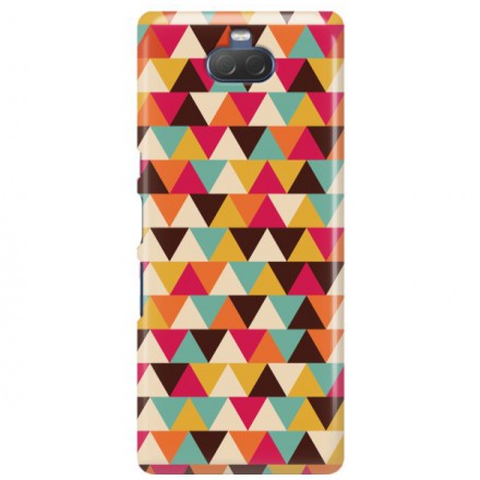 Etui na telefon SONY XA3  TRIANGLES TRÓJKĄTY