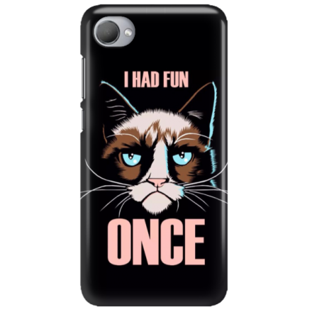 Etui na telefon HTC DESIRE 12 PLUS I HAD FUN ONCE