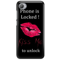 Etui na telefon HTC DESIRE 12 PLUS KISS ME TO UNLOCK
