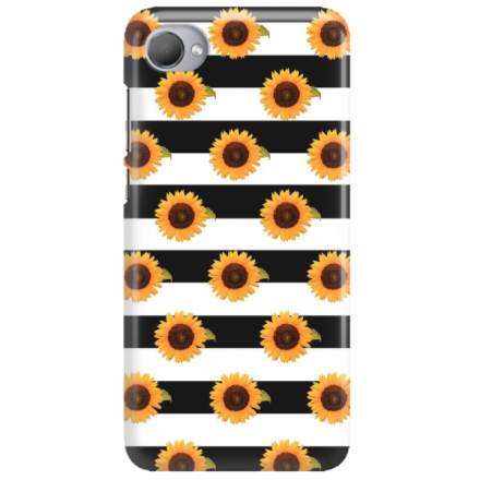 Etui na telefon HTC DESIRE 12 PLUS SŁONECZNIKI