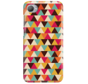 Etui na telefon HTC DESIRE 12 PLUS TRIANGLES TRÓJKĄTY