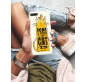 Etui na telefon HUAWEI Y7 2018 / Y7 PRIME 2018 HOME IS WHERE THE CAT IS