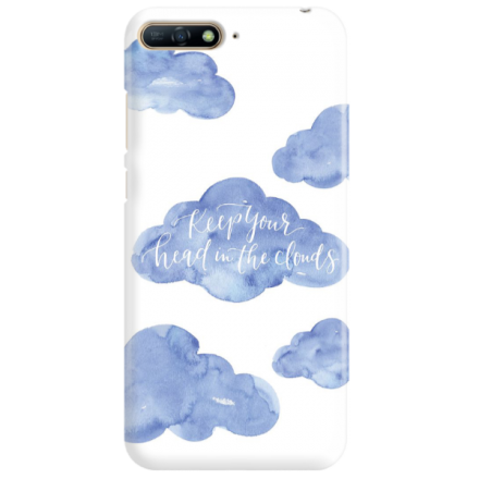 Etui na telefon HUAWEI Y7 2018 / Y7 PRIME 2018 KEEP YOUR HEAD IN THE CLOUDS