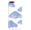 Etui na telefon HUAWEI Y7 2018 / Y7 PRIME 2018 KEEP YOUR HEAD IN THE CLOUDS