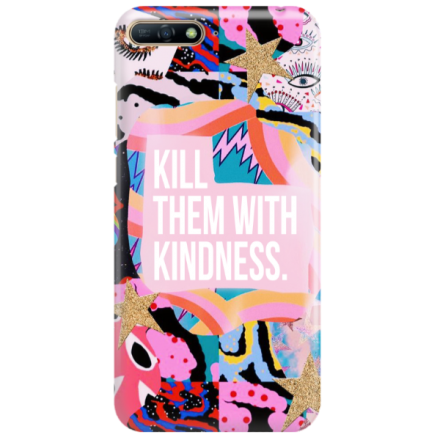 Etui na telefon HUAWEI Y7 2018 / Y7 PRIME 2018 KILL THEM WITH KINDNESS