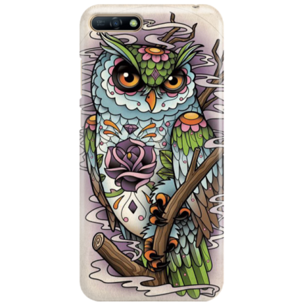 Etui na telefon HUAWEI Y7 2018 / Y7 PRIME 2018 SOWA 3