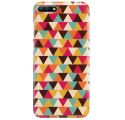 Etui na telefon HUAWEI Y7 2018 / Y7 PRIME 2018 TRIANGLES TRÓJKĄTY