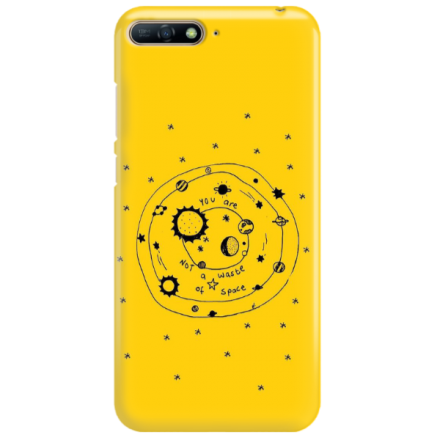Etui na telefon HUAWEI Y7 2018 / Y7 PRIME 2018 YELLOW