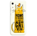 Etui na telefon HUAWEI HONOR 8A HOME IS WHERE THE CAT IS