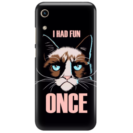 Etui na telefon HUAWEI HONOR 8A I HAD FUN ONCE