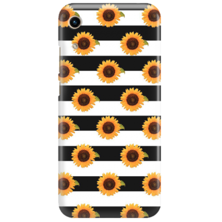 Etui na telefon HUAWEI HONOR 8A SŁONECZNIKI