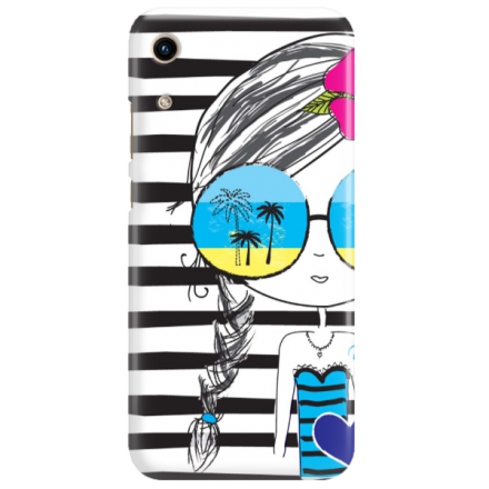 Etui na telefon HUAWEI HONOR 8A SUMMER GIRL