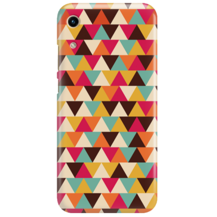 Etui na telefon HUAWEI HONOR 8A TRIANGLES TRÓJKĄTY