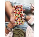 Etui na telefon HUAWEI HONOR 8A TRIANGLES TRÓJKĄTY