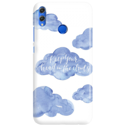 Etui na telefon HUAWEI HONOR 8X KEEP YOUR HEAD IN THE CLOUDS