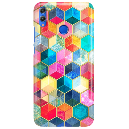 Etui na telefon HUAWEI HONOR 8X KOLOROWE COLORFULL