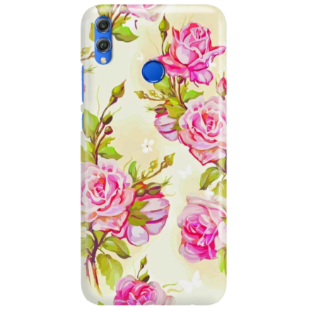 Etui na telefon HUAWEI HONOR 8X KWIATY FLOWERS